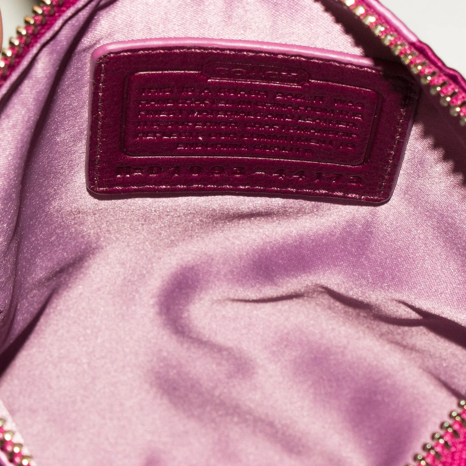 COACH Julia Op Art Swingpack Crossbody Plum Multi NWT