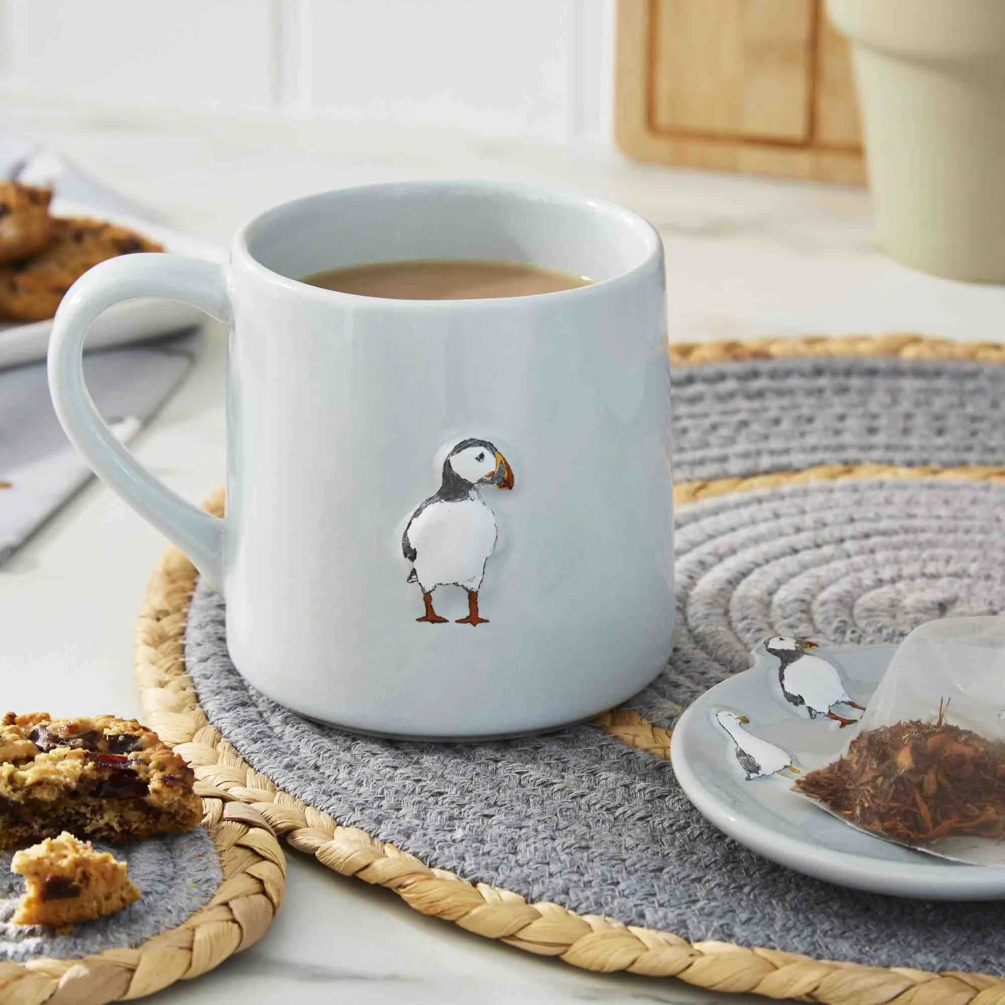 Coastal Birds Reverse Conical Mug