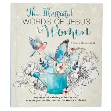 Coloring Devotional Illustrated Words Jesus For Women