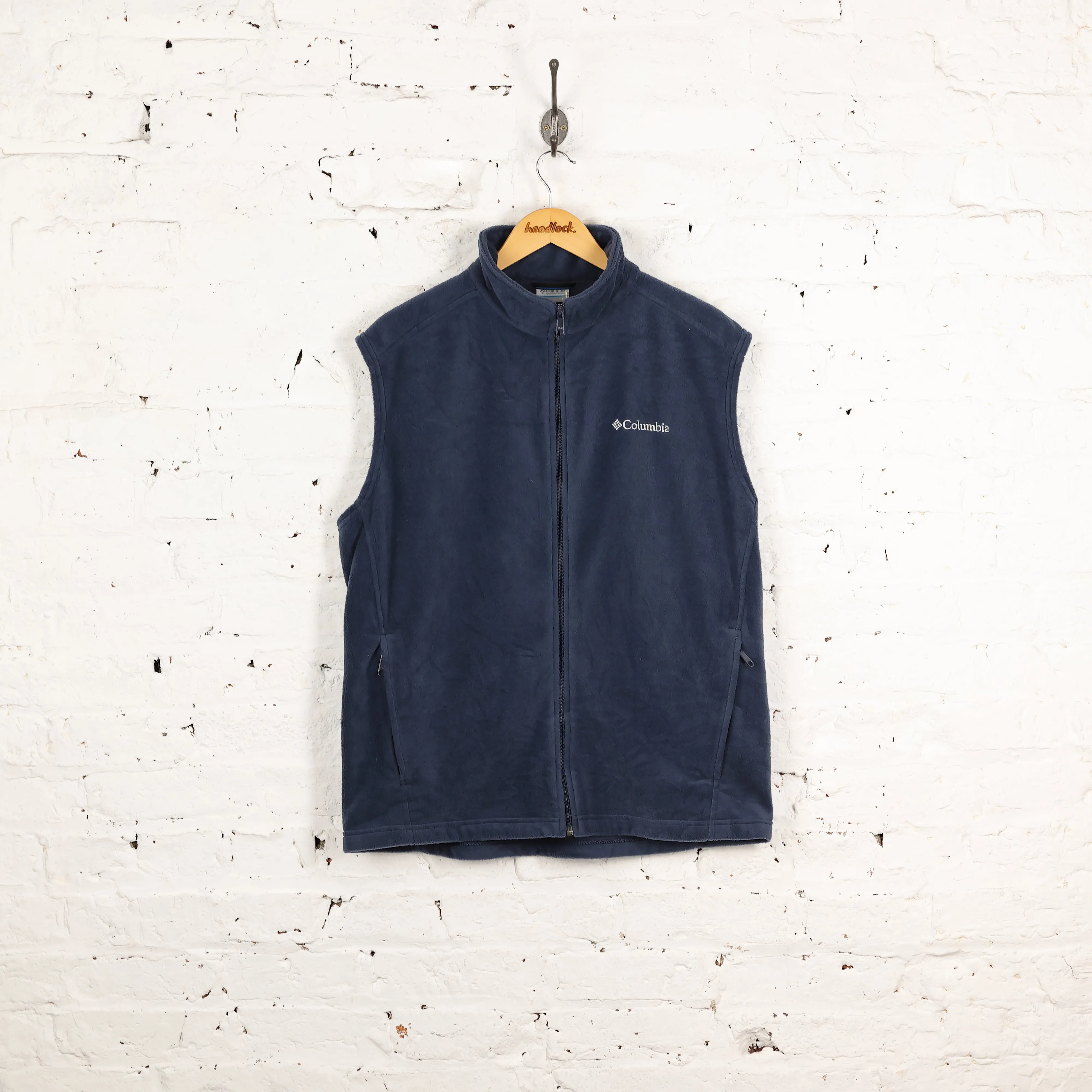 Columbia Sleeveless Fleece Bodywarmer - Blue - L
