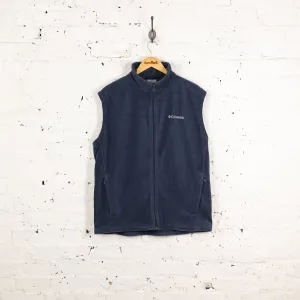 Columbia Sleeveless Fleece Bodywarmer - Blue - L