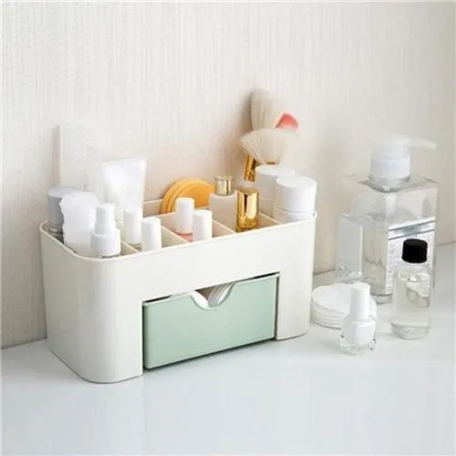 Compartmentalized Beauty Organizer with Drawer