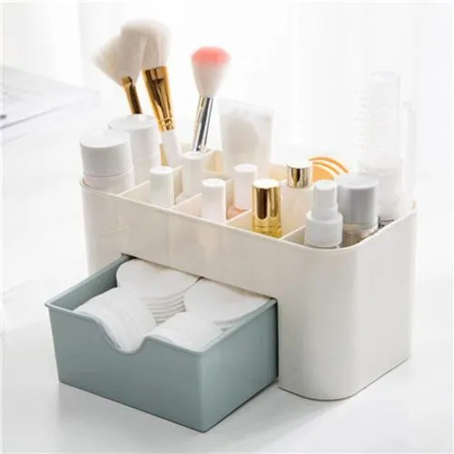 Compartmentalized Beauty Organizer with Drawer