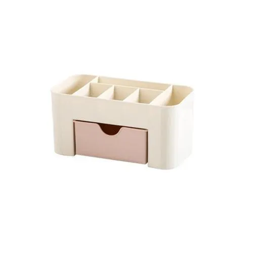 Compartmentalized Beauty Organizer with Drawer