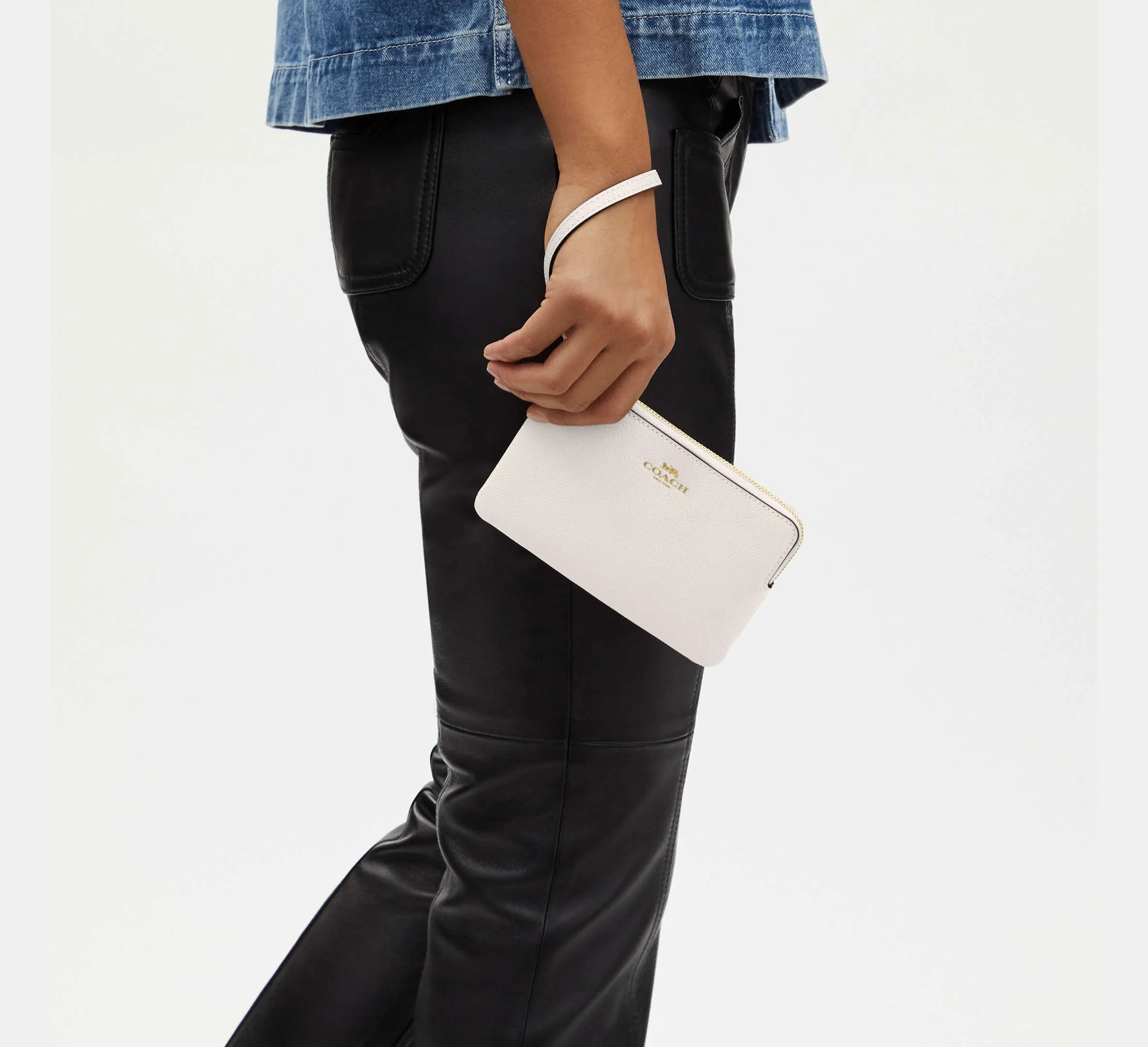 Corner Zip Wristlet