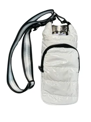 Crossbody Hydro Flask in White Glossy