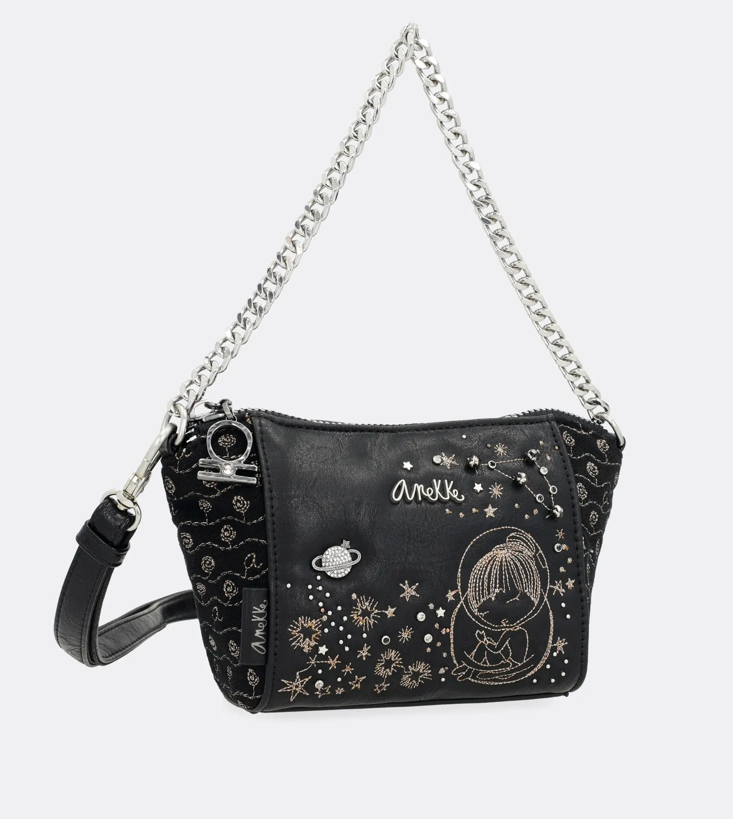 Cute spirit mini handbag with a chain strap