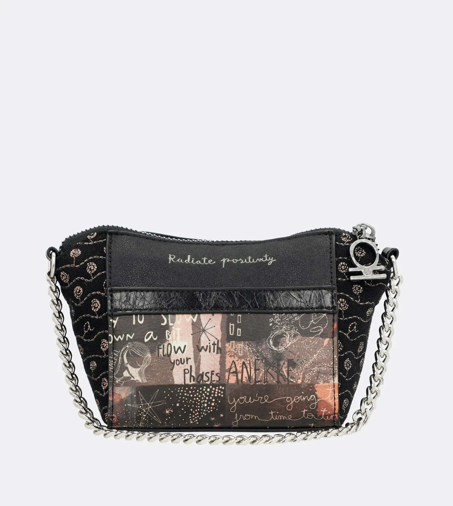 Cute spirit mini handbag with a chain strap