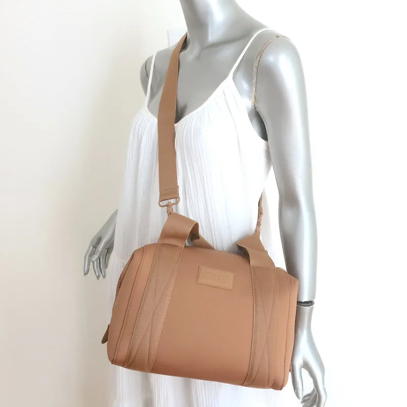 Dagne Dover Small Landon Carryall Bag Camel Neoprene NEW