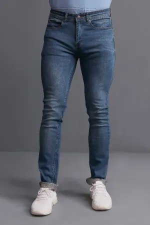 DARK WASH JEANS