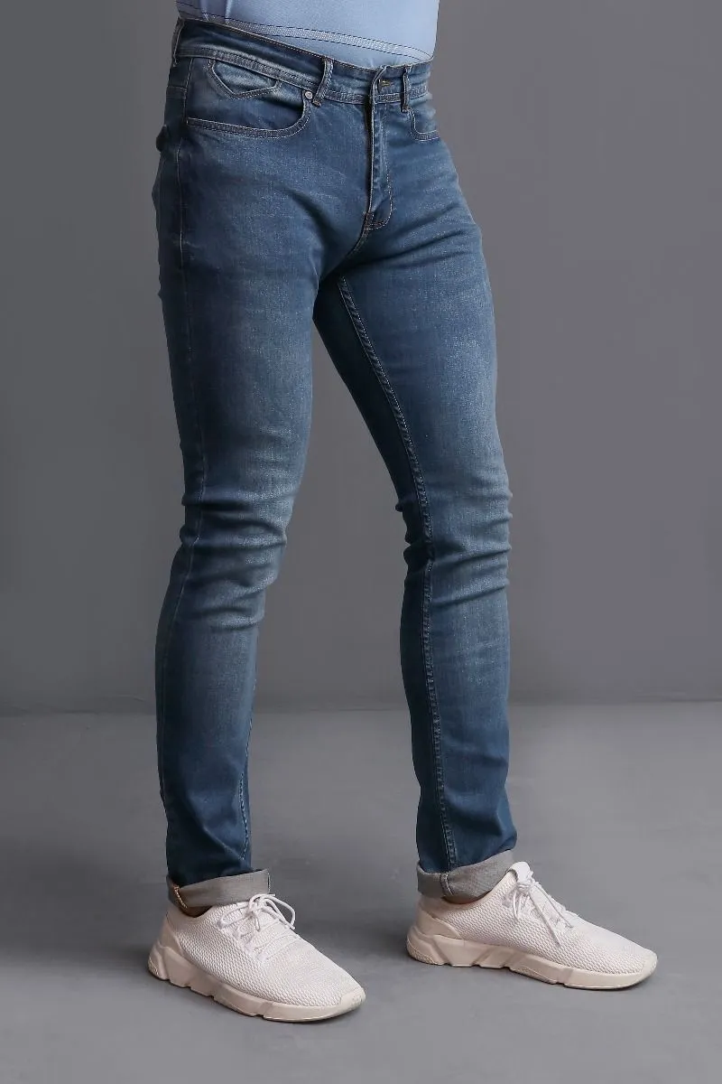 DARK WASH JEANS