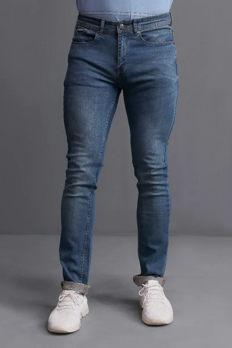 DARK WASH JEANS