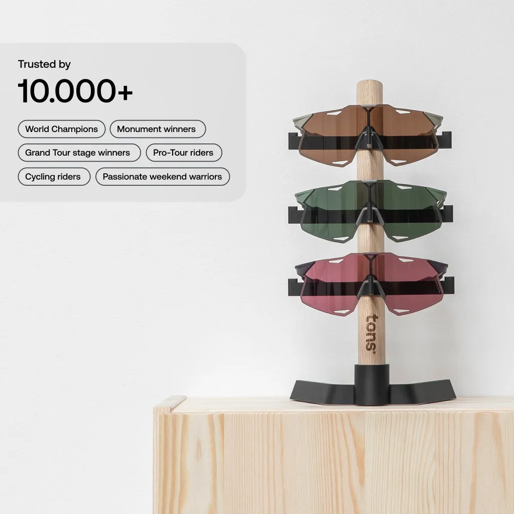 Desk Organiser . 3x Glasses