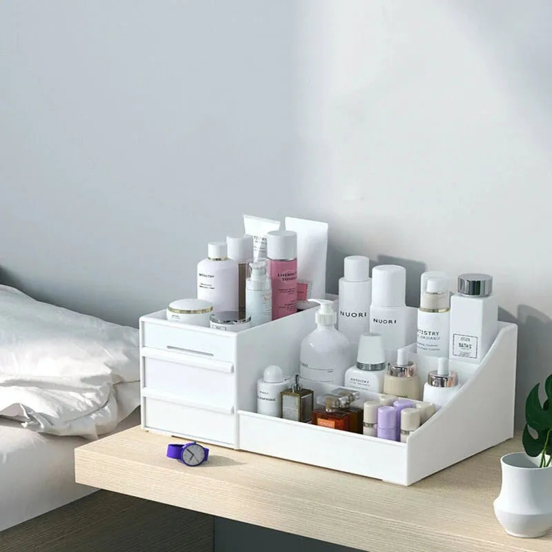 Desktop Makeup Organiser Makeup Drawer Organizer Acrylic  Storage Box for Cosmetic Organiser