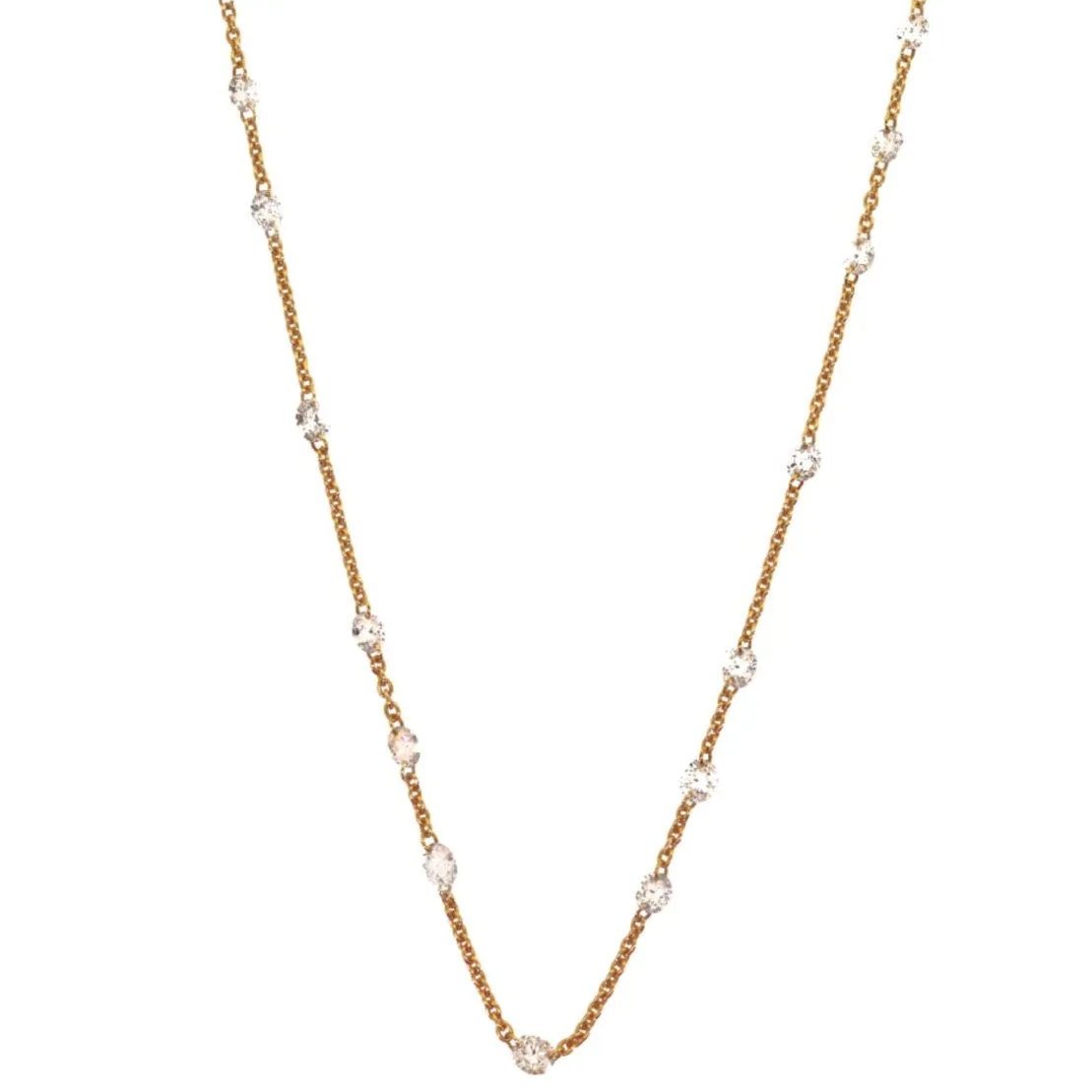 Diamonds By The Yard Necklace