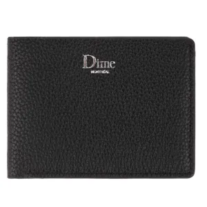 Dime MTL Classic Leather Wallet | Black