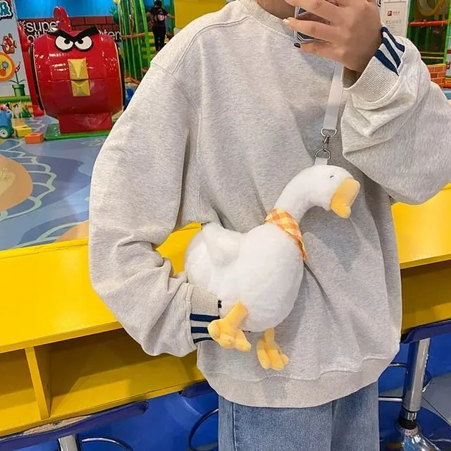 Duck & Goose Bag - Plush Shoulder Bag
