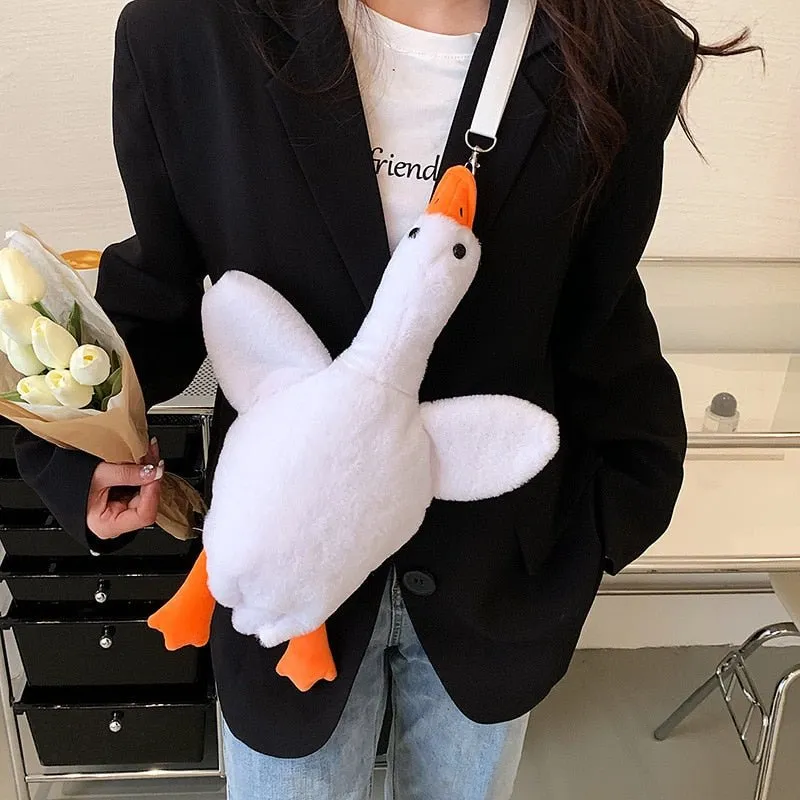 Duck & Goose Bag - Plush Shoulder Bag