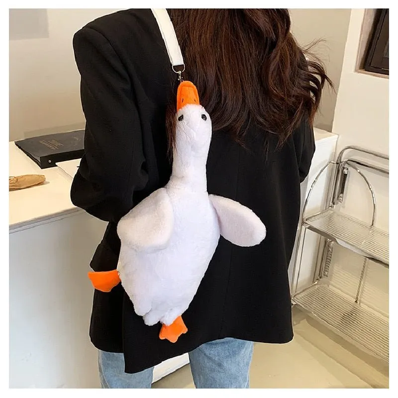 Duck & Goose Bag - Plush Shoulder Bag