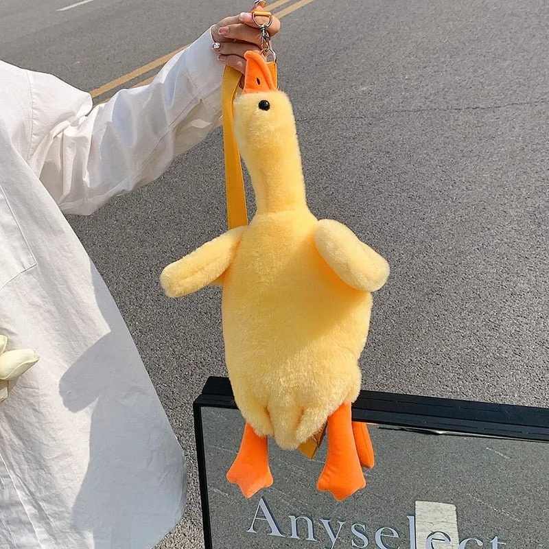 Duck & Goose Bag - Plush Shoulder Bag