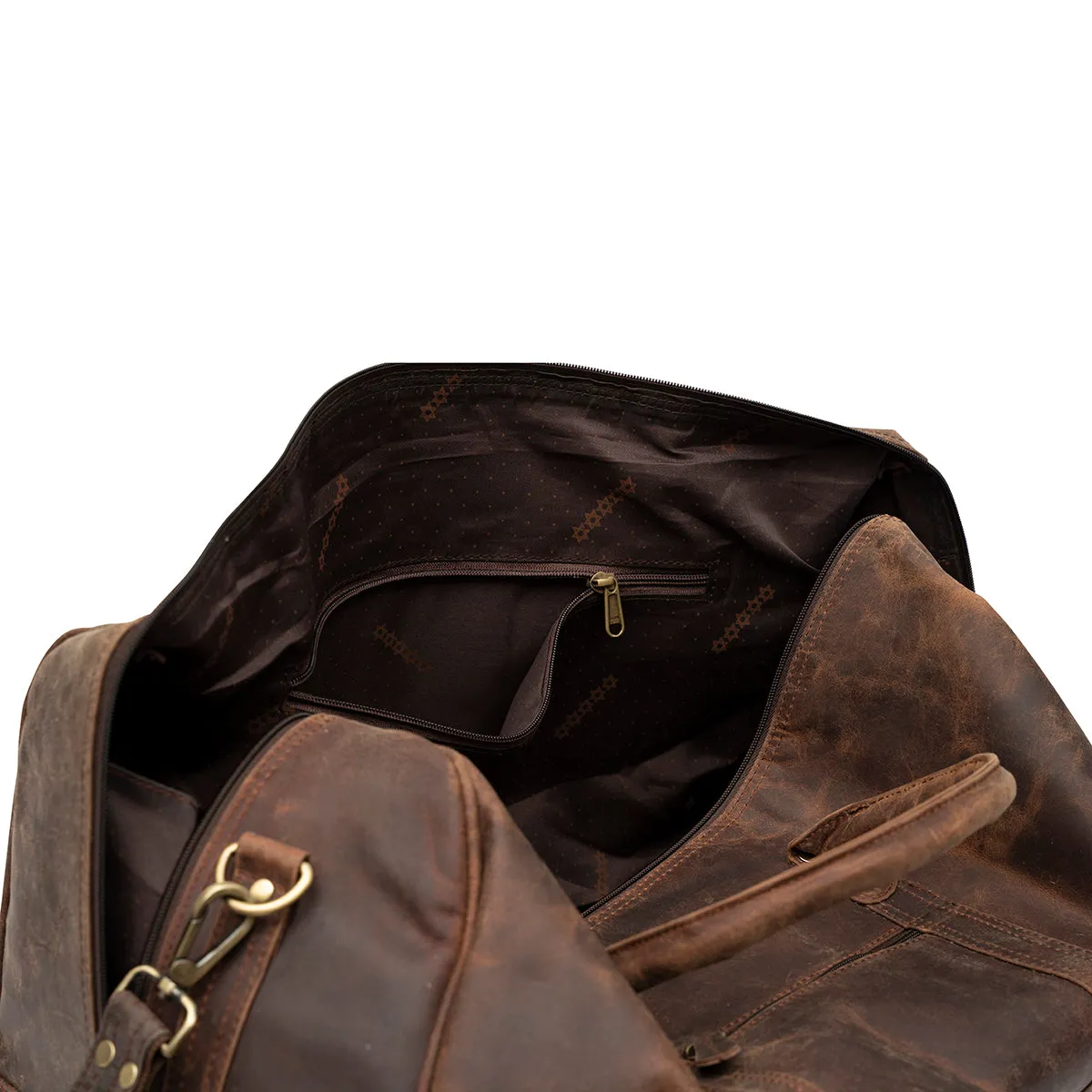Duffle Bag, Genuine Leather