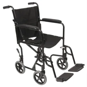 EA/1 TRANSPORT CHAIR/LIGHTWEIGHT/BLACK 19IN