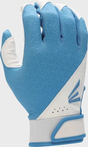 Easton Fundamental Girl's Fastpitch Batting Gloves - Columbia/White