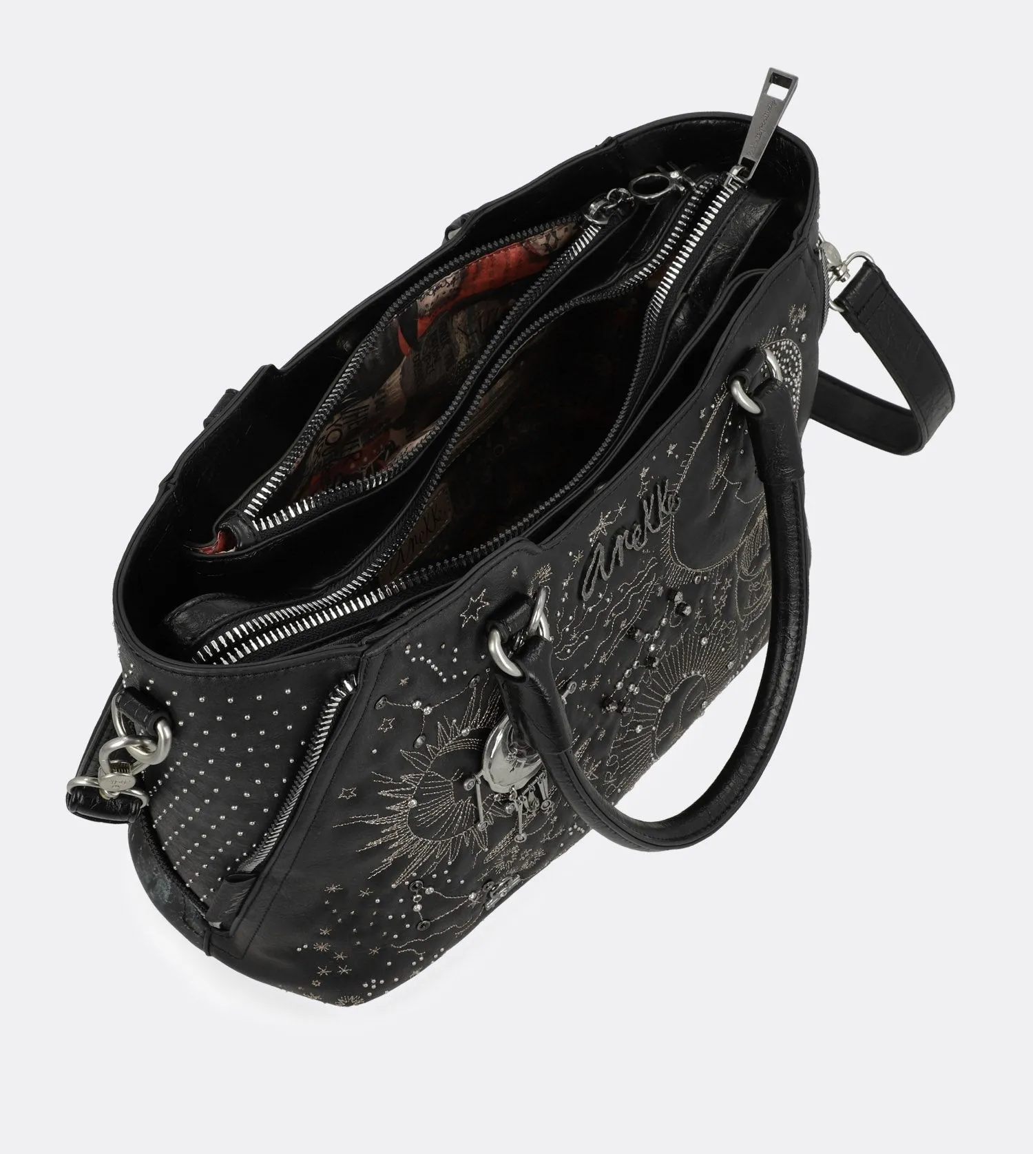 Elegant spirit two handle handbag