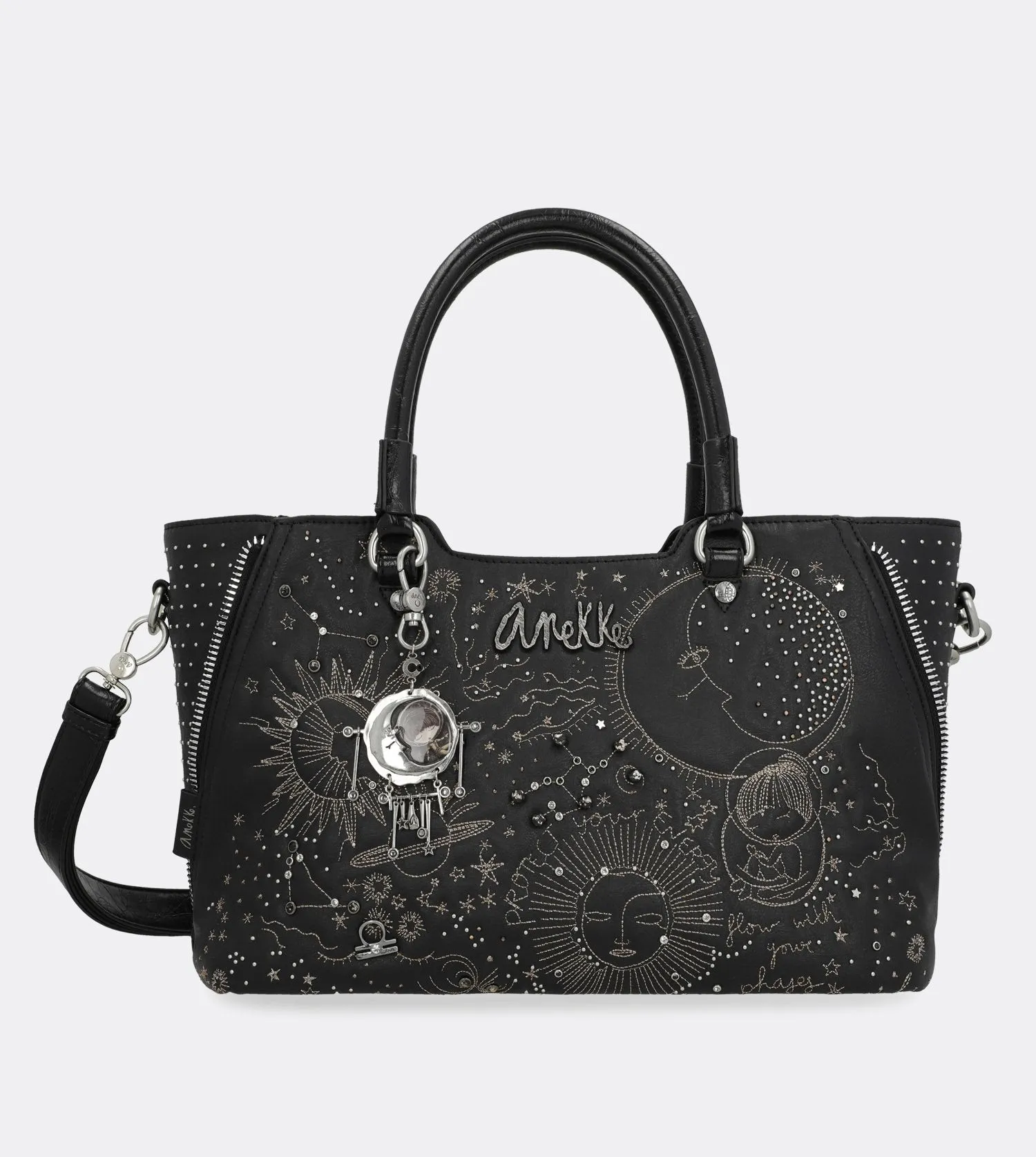 Elegant spirit two handle handbag