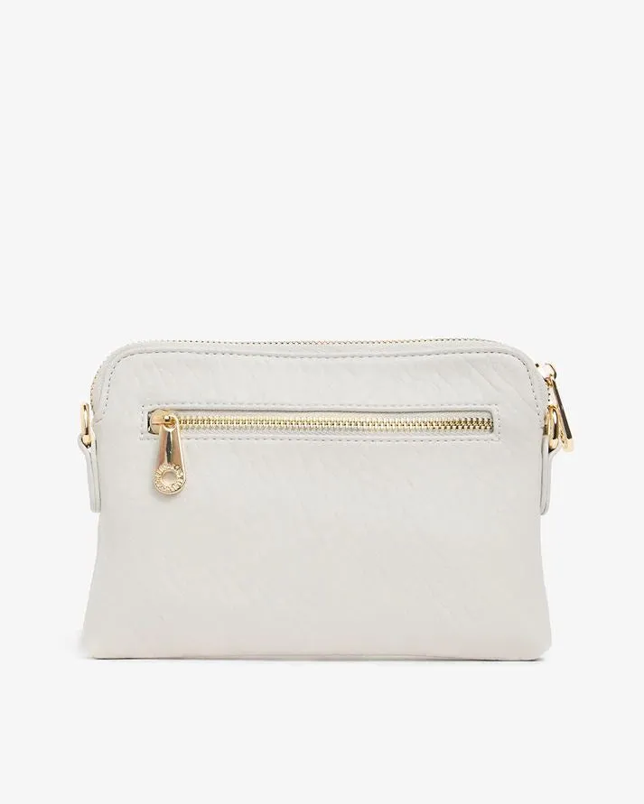 ELMS   KING Bowery Petite Wallet - Chalk