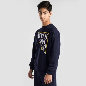 Empower SweatShirt (Navy Blue)