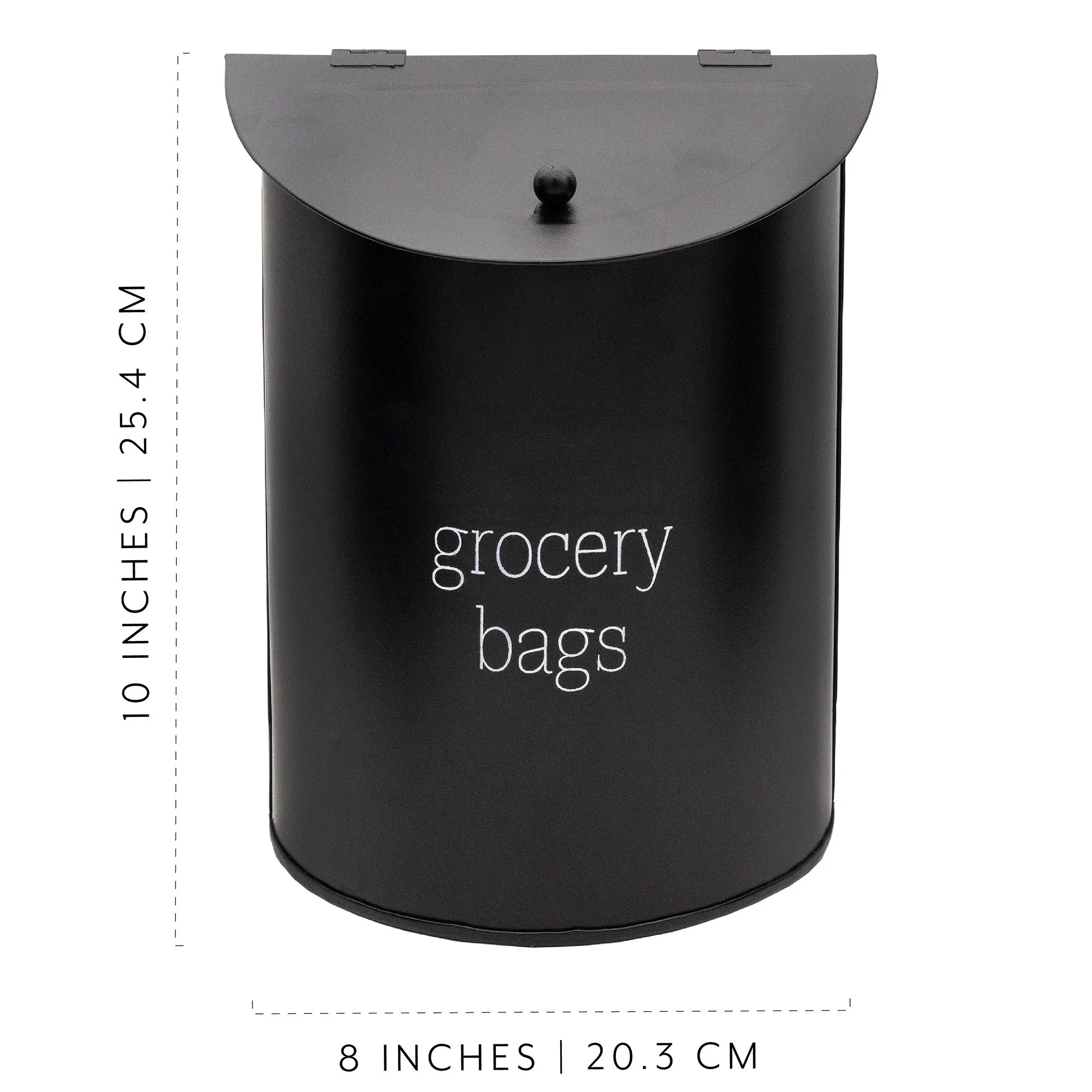 Enamelware Grocery Bag Holder