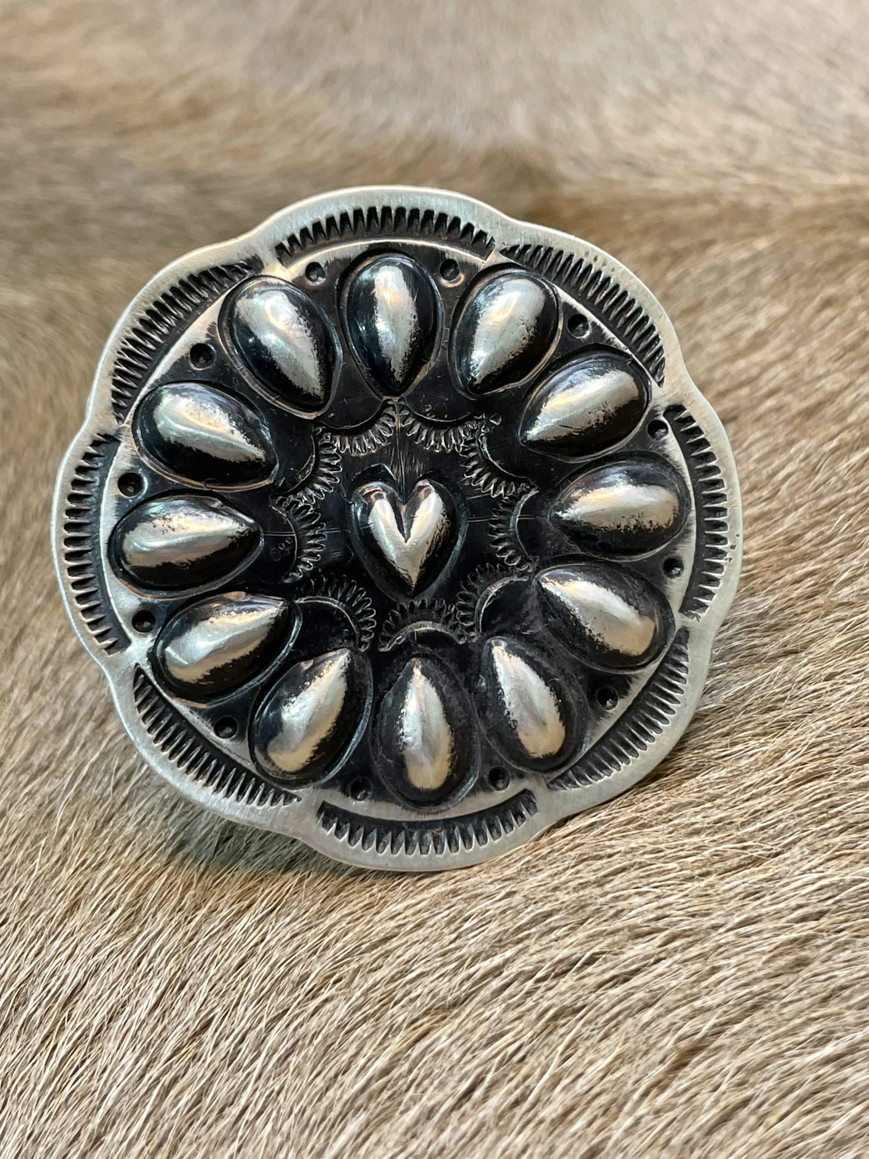 Evelyn Sterling Concho Ring