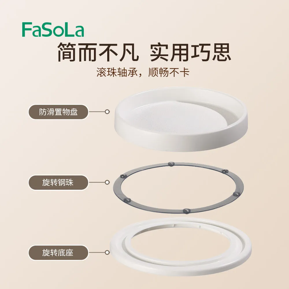 FaSoLa Rotating Storage Rack - Large, White, 29cm Diameter