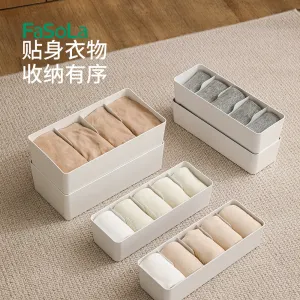 FaSoLa Sock Organizer Box - White