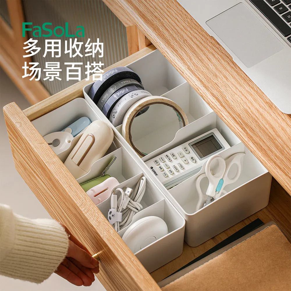 FaSoLa Sock Organizer Box - White