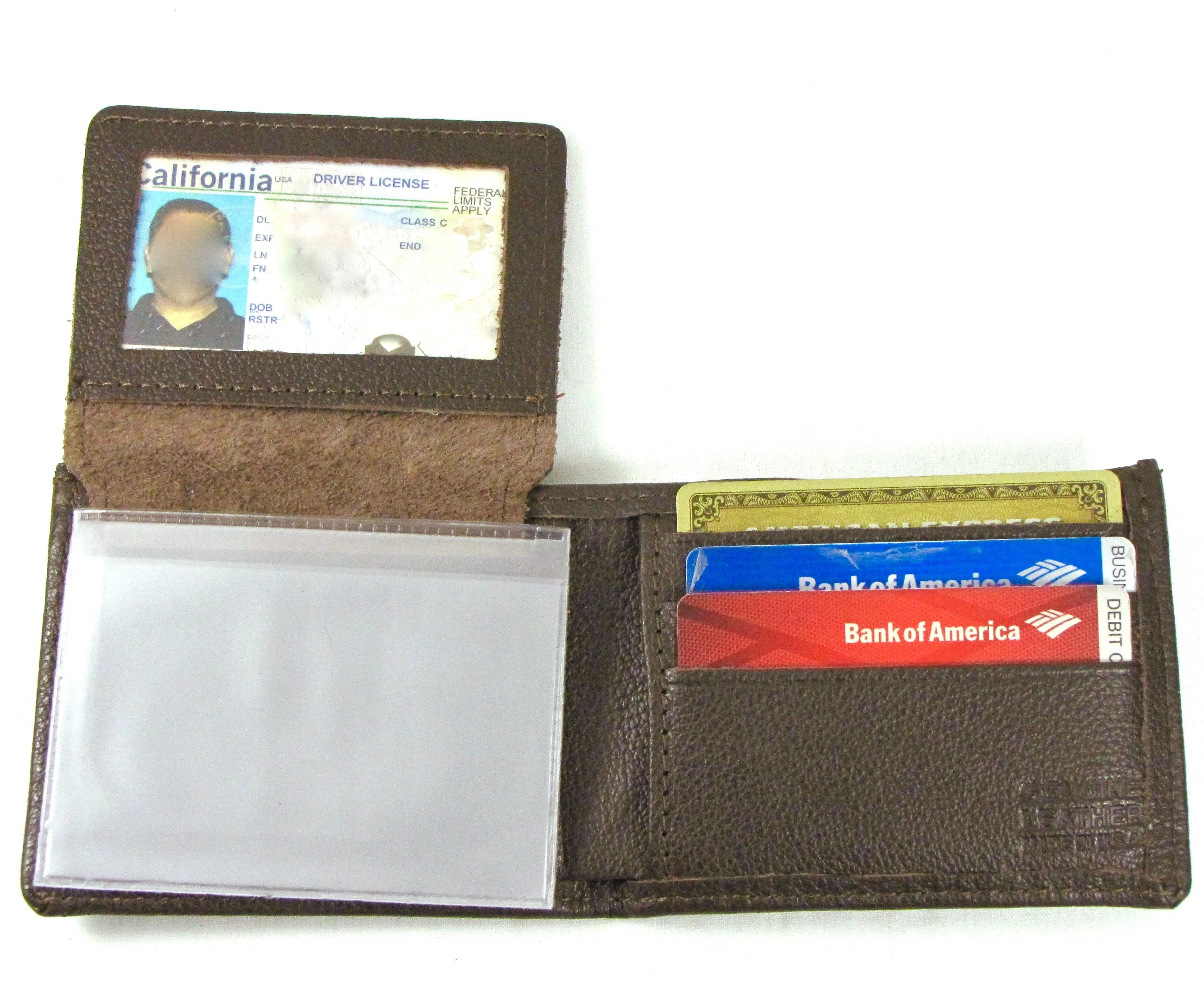 FB801C  Fine Billfold- Brown