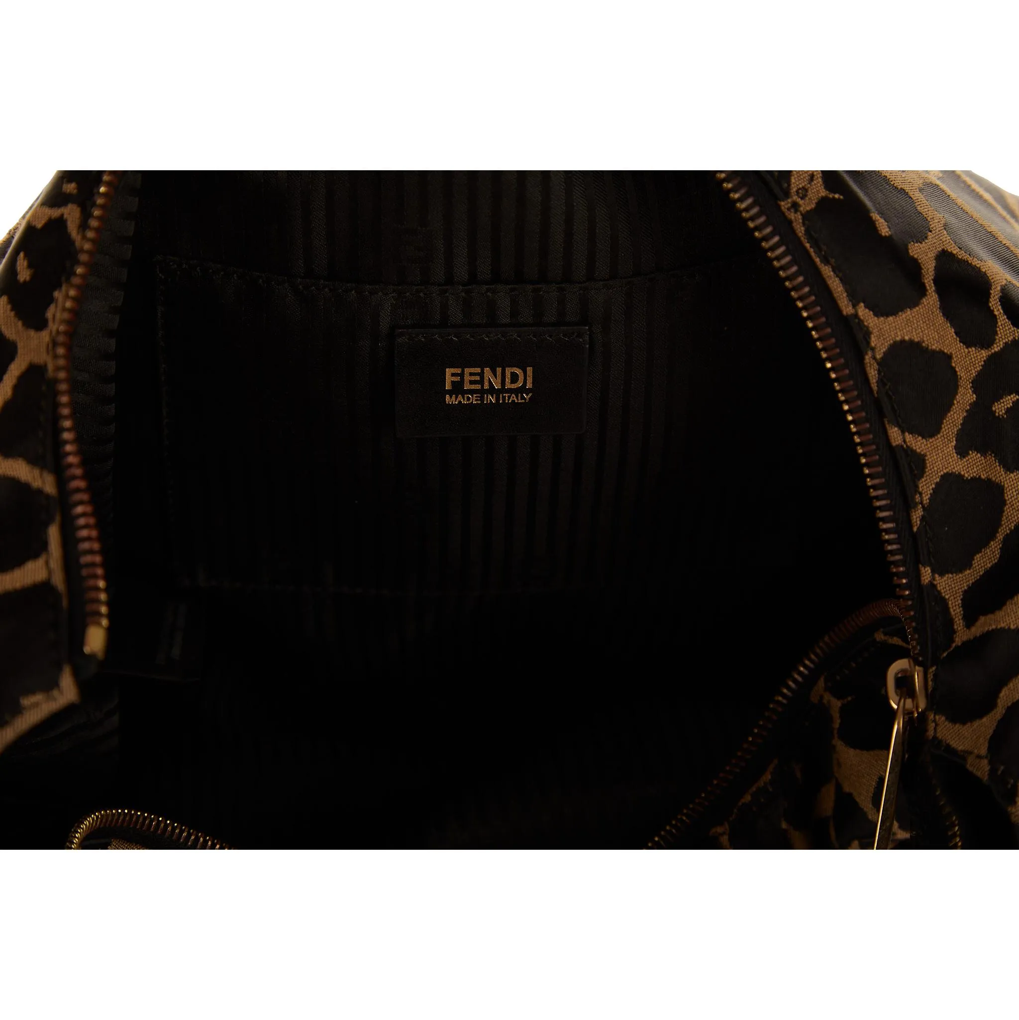 Fendi Cheetah Oversized Chain Bag