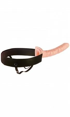 Fetish Fantasy Series 10-inch  Hollow Strap-On - Flesh