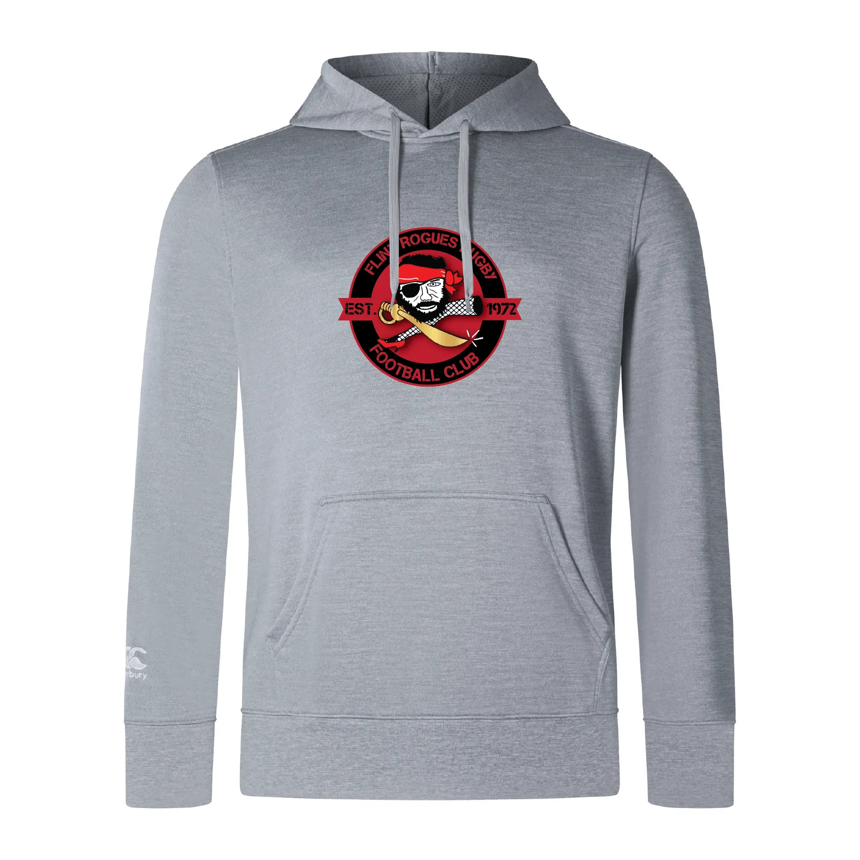 Flint Rogues Club Lightweight Hoodie by Canterbury