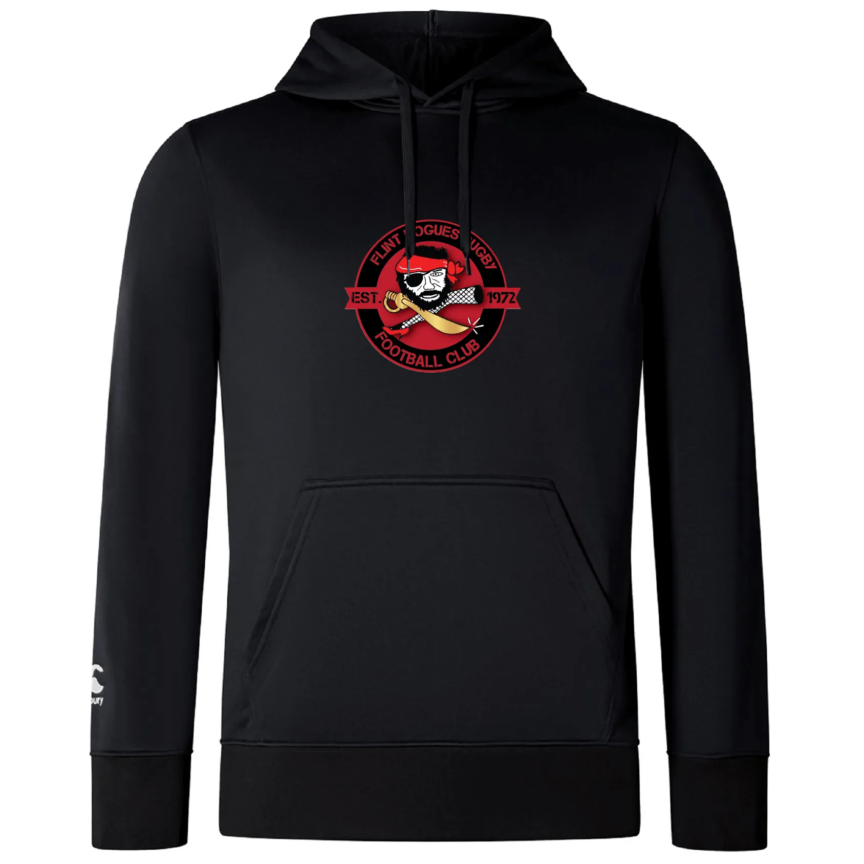 Flint Rogues Club Lightweight Hoodie by Canterbury