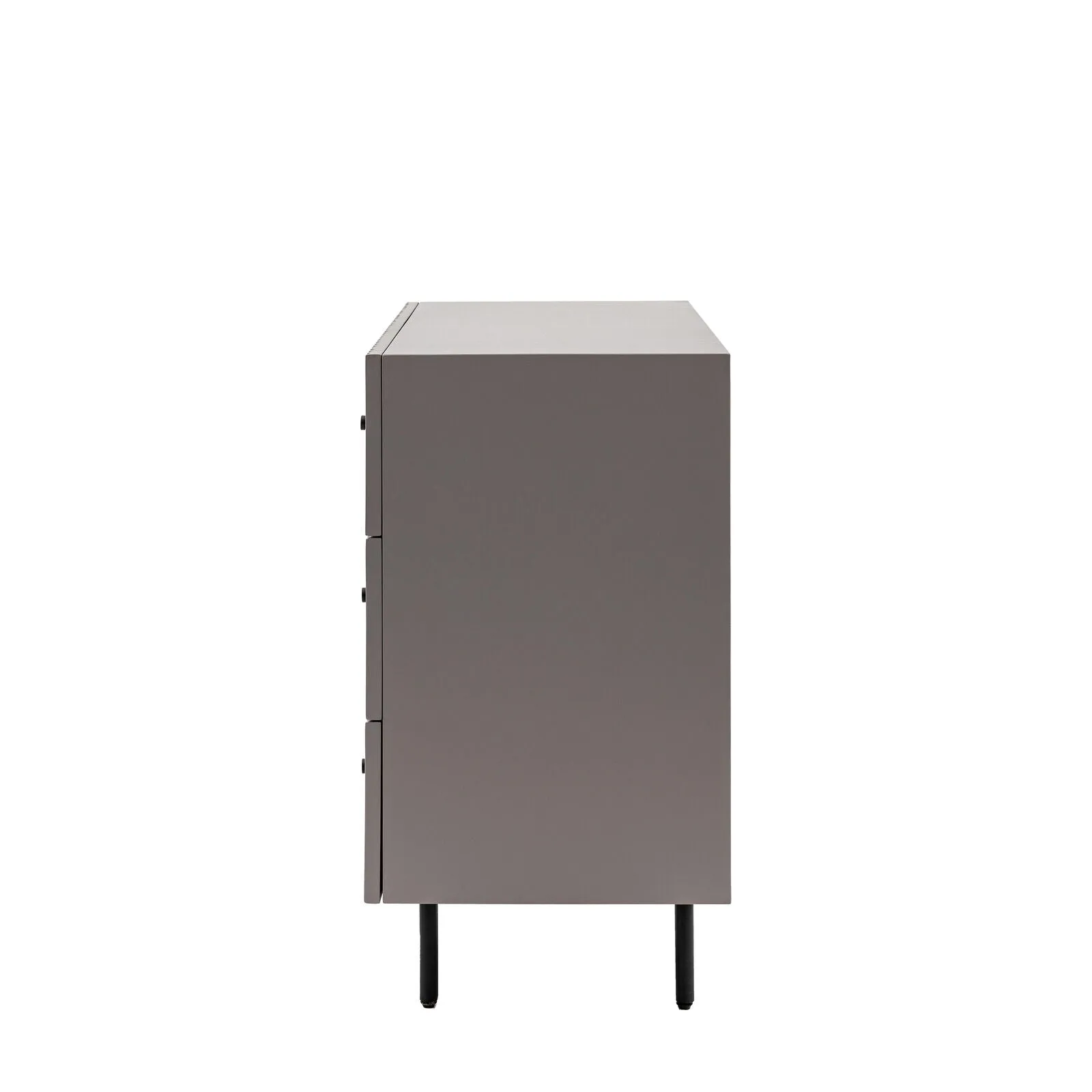 FLUTE Grey Chest of Drawers