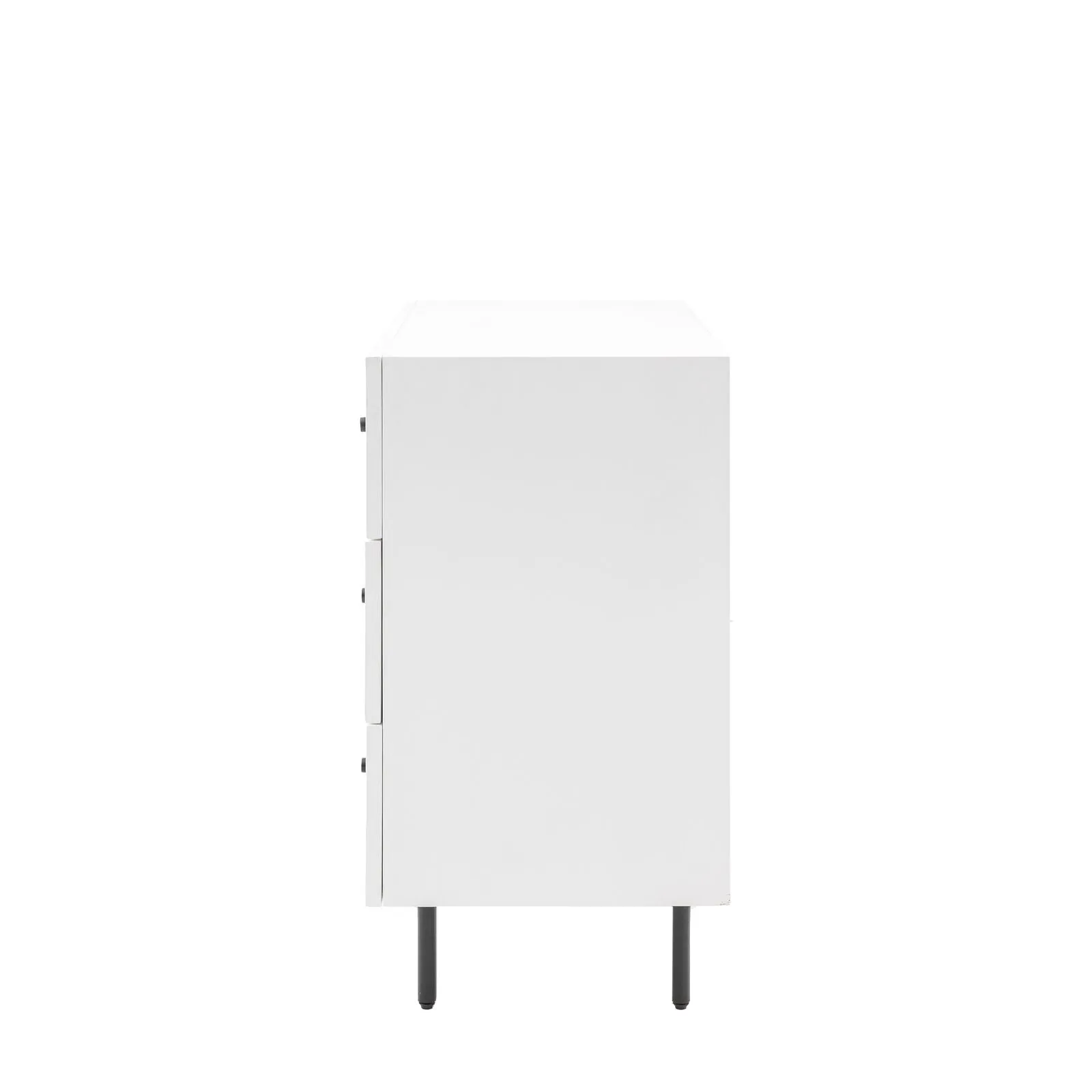 FLUTE White Chest of Drawers