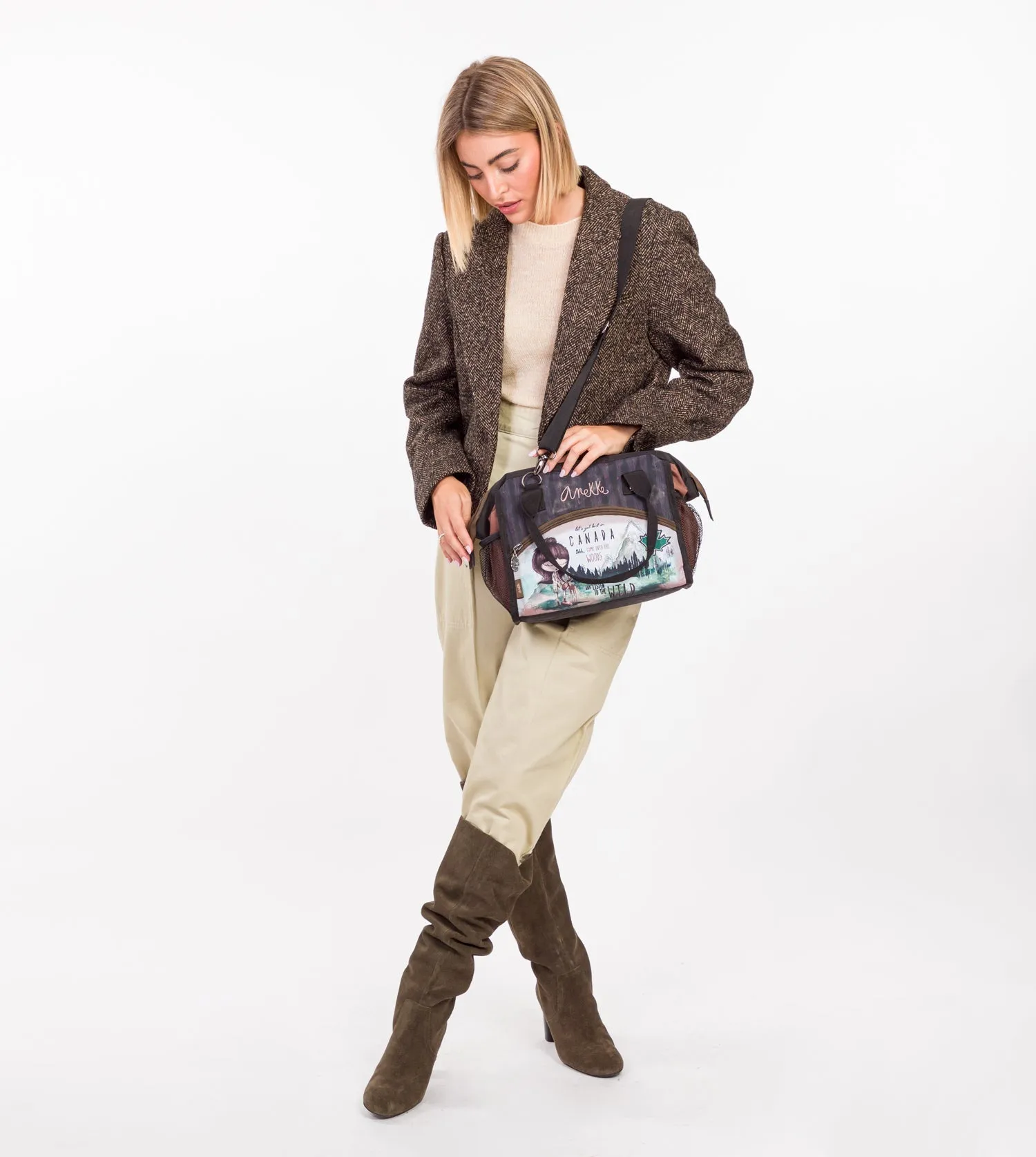 Food carrier bag with shoulder strap The Forest