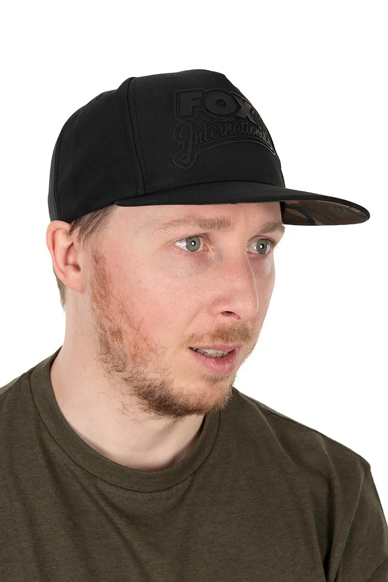 FOX Black / Camo Snapback Hat