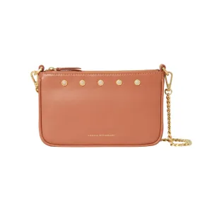 Freida Rothman Mercer Mini Shoulder Bag - Rose w/ Gold Hardware
