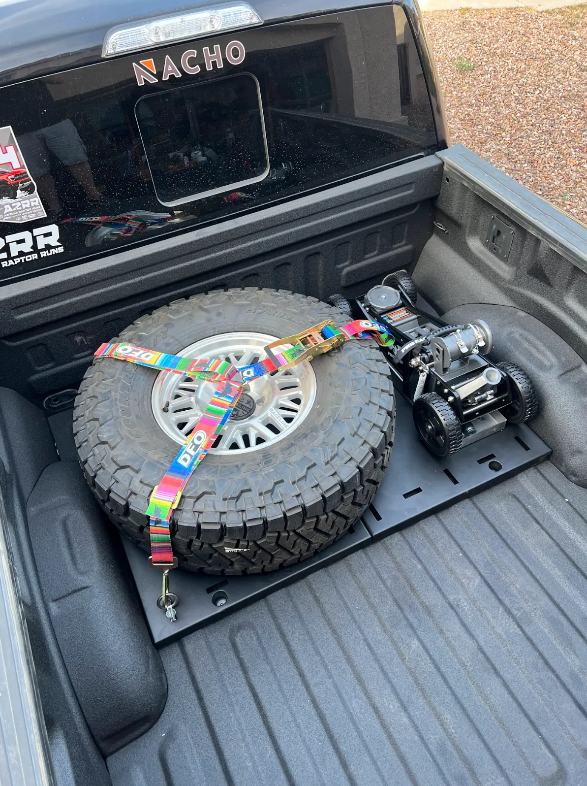 Gen 2 or Gen 3 Raptor (2015-2024) Simple Bed Cargo Organizer