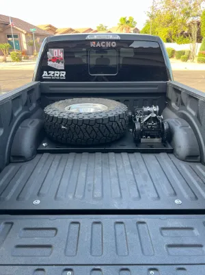 Gen 2 or Gen 3 Raptor (2015-2024) Simple Bed Cargo Organizer