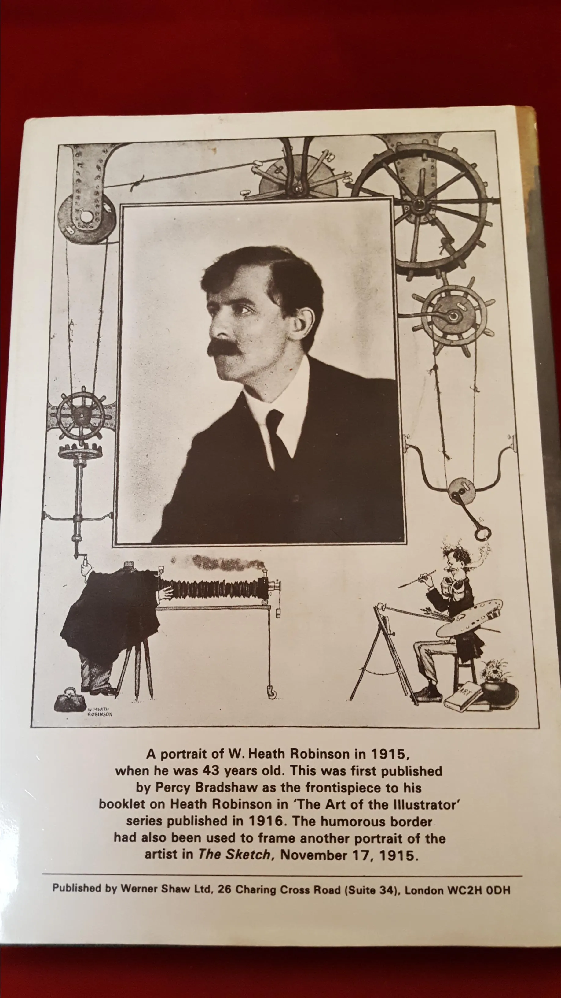 Geoffrey Beare - The Illustrations of W Heath Robinson, Werner Shaw, 1983, 1st Edition