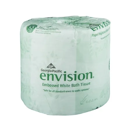 Georgia Pacific Professional Embossed Bathroom Tissue, 1-Ply - 80 rolls.